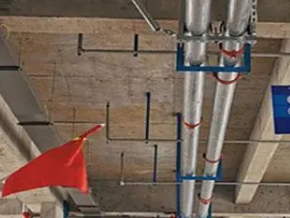 梅江管廊支架的安装方法